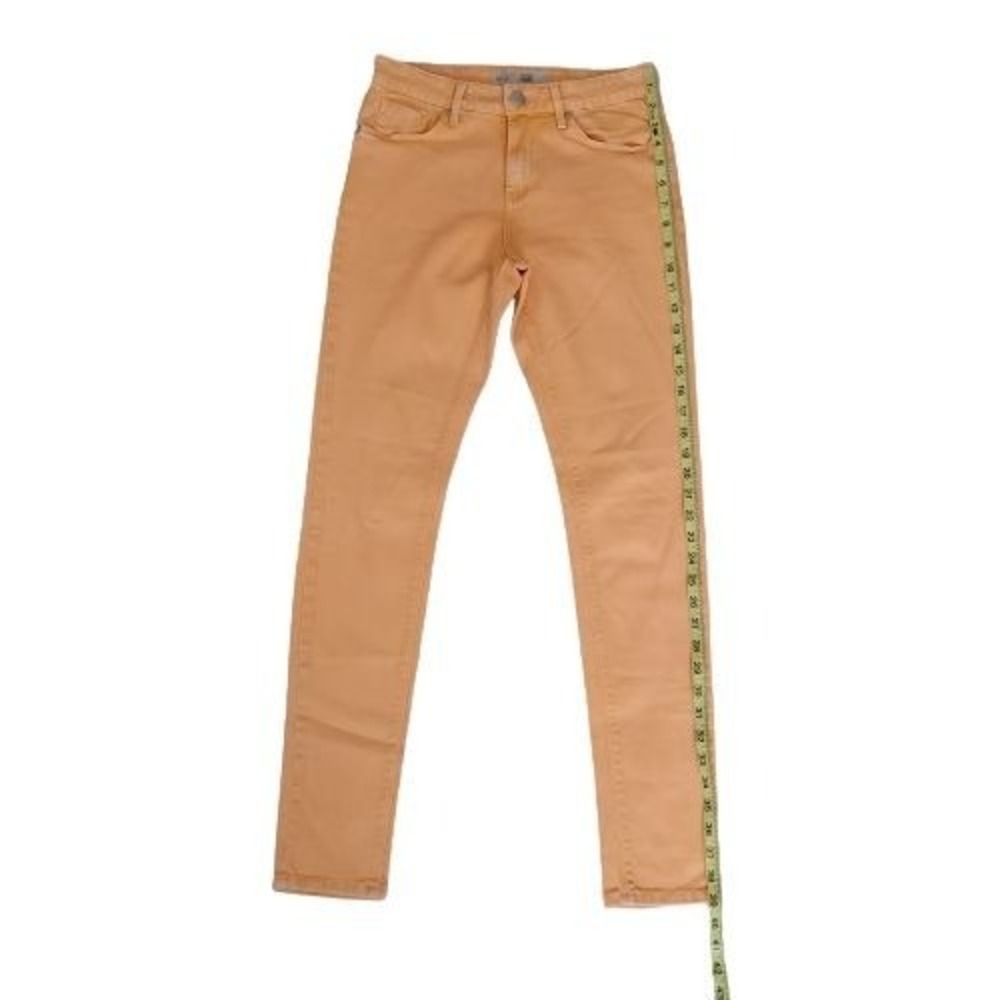 Topshop Moto Women's Jamie Skinny Jeans Light Orange Size W28 L32 - Picture 9 of 12